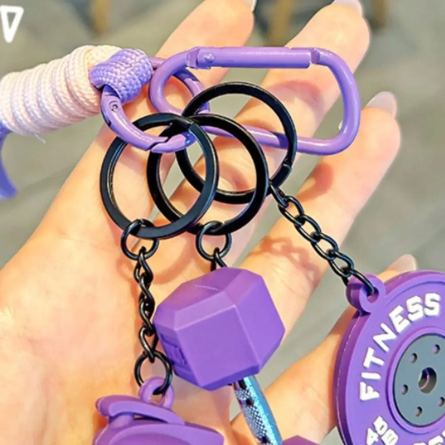 Llavero Fitness LOOP - Disco de Pesas Desmontable Premium