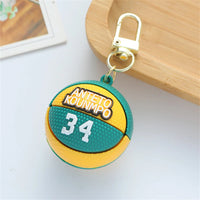 Llavero Baloncesto LOOP - Mini BalÃ³n 3D Premium - F