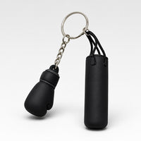 Llavero Boxeo LOOP - Guante y Saco Premium - Black