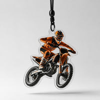 Llavero Moto LOOP - Motocross Acrílico Premium - Motocross  Riderb