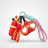 Llavero Buceo LOOP - Set de Buceo Premium - Red