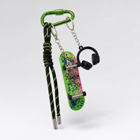 Llavero Skate LOOP - Mini Monopatín Premium - Green