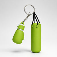 Llavero Boxeo LOOP - Guante y Saco Premium - Green