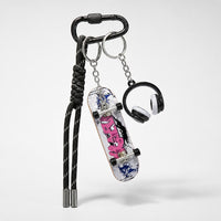 Llavero Skate LOOP - Mini Monopatín Premium - Black
