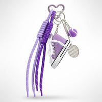 Llavero Tenis LOOP - Zapatilla y Pelota Premium - D