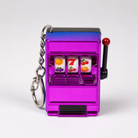 Llavero Gaming LOOP - Mini Slot de la Suerte Premium - Purple