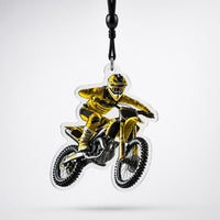 Llavero Moto LOOP - Motocross Acrílico Premium - Motocross  Riderc