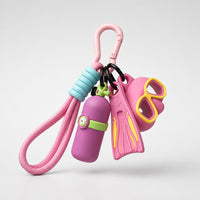 Llavero Buceo LOOP - Set de Buceo Premium - Pink